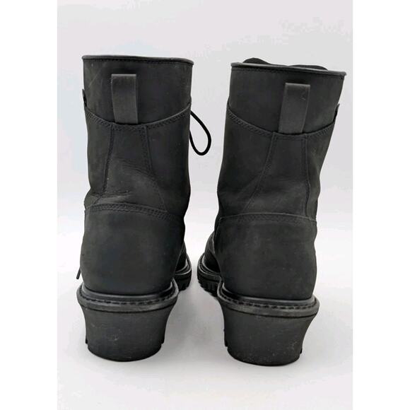 Red Wing Irish Setter Steel Toe Work Boots Mens 12 D 8” Black EH Waterproof main image 7